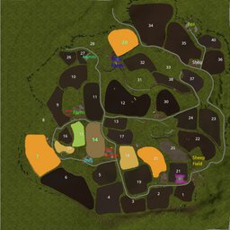 Farming Simulator 17 Map / Terrain Screenshot