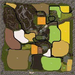 Farming Simulator 17 Map / Terrain Screenshot