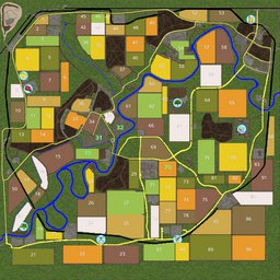 Farming Simulator 17 Map / Terrain Screenshot