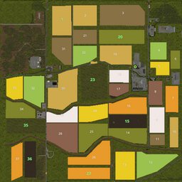 Farming Simulator 17 Map / Terrain Screenshot