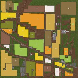 Farming Simulator 17 Map / Terrain Screenshot