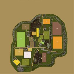 Farming Simulator 17 Map / Terrain Screenshot