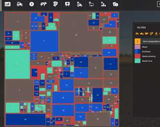 Farming Simulator 19 Terrain - PMC Grande Gardens 16km. Soil Composition
