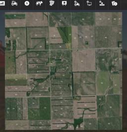 Farming Simulator 19 Terrain - Greendale, North Dakota, USA. Farmland