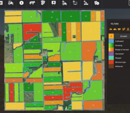 Farming Simulator 19 Terrain - Greendale, North Dakota, USA. Fields