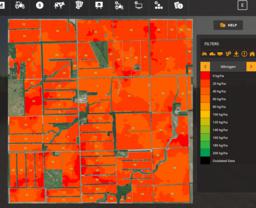 Farming Simulator 19 Terrain - Greendale, North Dakota, USA. Precision Farming Nitrogen