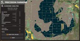 Farming Simulator 19 Terrain - Rowena, Texas, USA. Precision Farming Economic Analysis