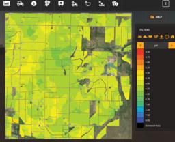 Farming Simulator 19 Terrain - Rowena, Texas, USA. Precision Farming pH