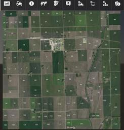 Farming Simulator 19 Terrain - Fairmount, North Dakota, USA. Farmland