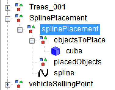 Farming Simulator 19 splinePlacement Transformgroups