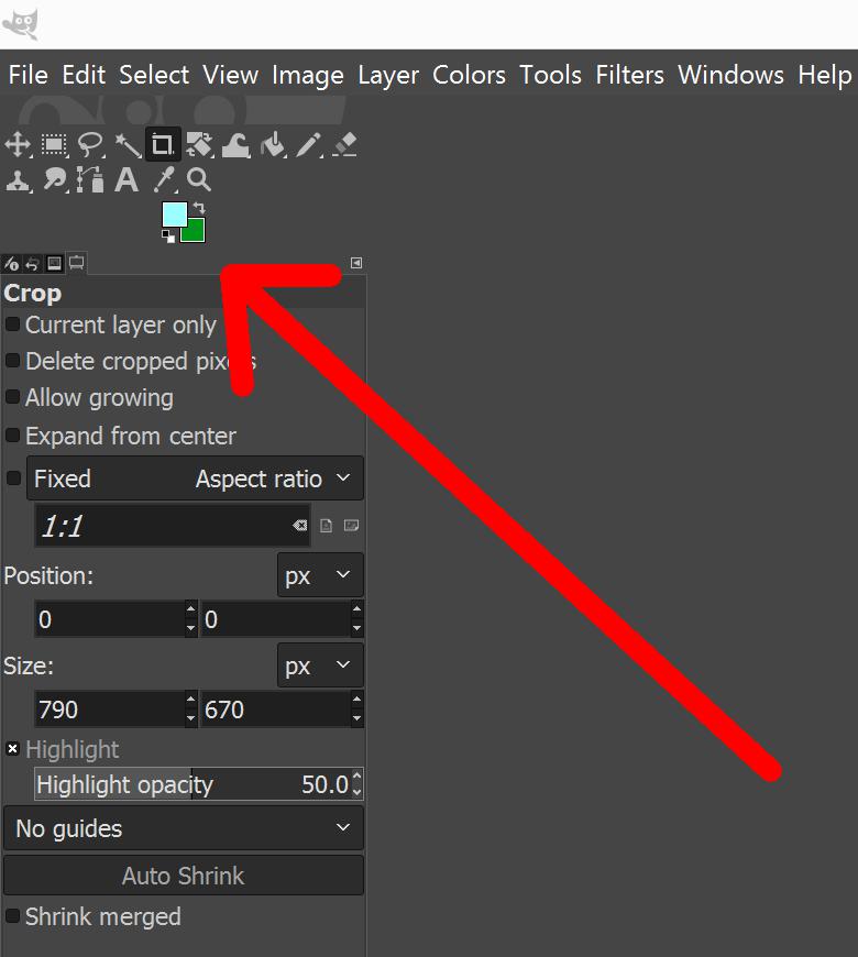 GIMP Color Palette Icon