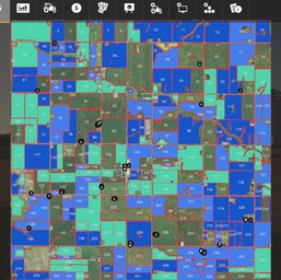 Farming Simulator 19 Terrain - PMC Iowa Garden City 8km. Soil Composition