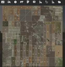 Farming Simulator 19 Terrain - Montana, Shelby, USA. Farmland