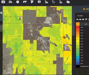 Farming Simulator 19 Terrain - Shelby, Montana, USA. Precision Farming pH