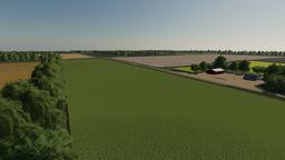 Farming Simulator 19 Terrain - Greendale, North Dakota, USA. Landscape