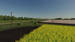 Farming Simulator 19 Terrain - Greendale, North Dakota, USA. Landscape