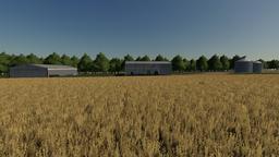 Farming Simulator 19 Terrain - Rowena, Texas, USA. Landscape