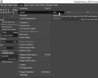 PMC Precision Farming Soilmap GIMP Image Painting Tutorial