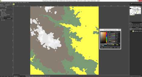 PMC Precision Farming Soilmap GIMP Image Painting Tutorial