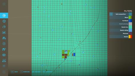 Farming Simulator 22 Terrain - PMC King Corn 45km Soil Composition