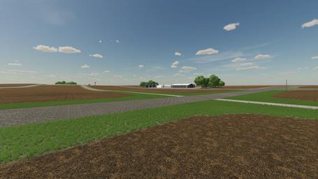 Farming Simulator 22 Terrain - PMC RedWhiteBlue 10km Landscape