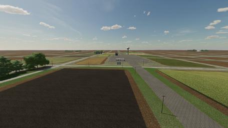 Farming Simulator 22 Terrain - PMC RedWhiteBlue 10km Landscape