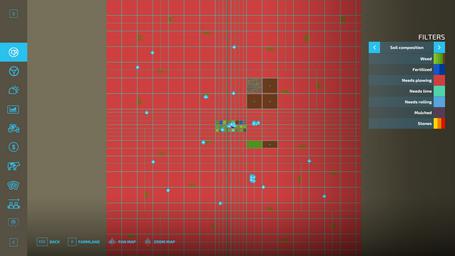 Farming Simulator 22 Terrain - PMC RedWhiteBlue 10km Soil Composition