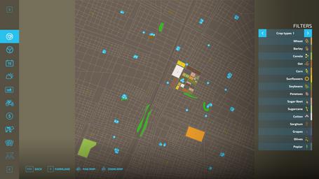 Farming Simulator 22 Terrain - PMC Undefined Farms 20km Satellite Mapview