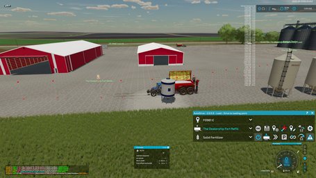 Farming Simulator 22 FS22 AutoDrive Refill Vehicle