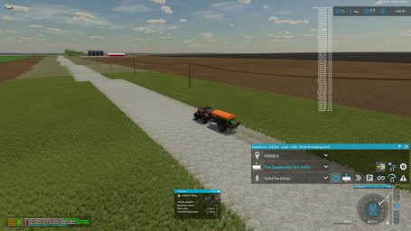 Farming Simulator 22 FS22 AutoDrive Refill Vehicle