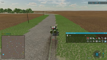 Farming Simulator 22 FS22 AutoDrive Recording Waypoints