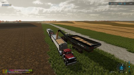 Farming Simulator 22 FS22 AutoDrive Grain Trailer Bus Stop Routes